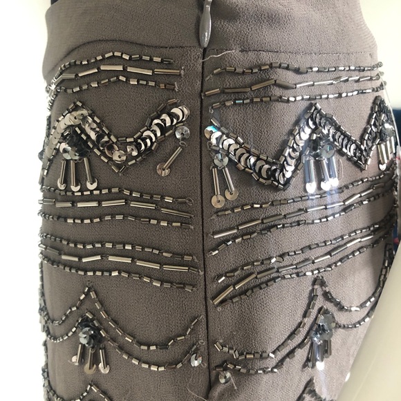 Forever 21 Sexy Sequin Shorts Gray & Silver Small - Picture 8 of 8